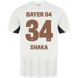 Camisola Futebol Bayer 04 Leverkusen 2024-25 Granit Xhaka #34 Alternativa Equipamento Homem